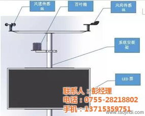 惠州工地粉塵噪聲監控設備 揚塵污染視頻遠程監控系統 可包安裝