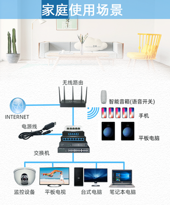 48口交換機在監控設備網絡中的核心應用與部署策略